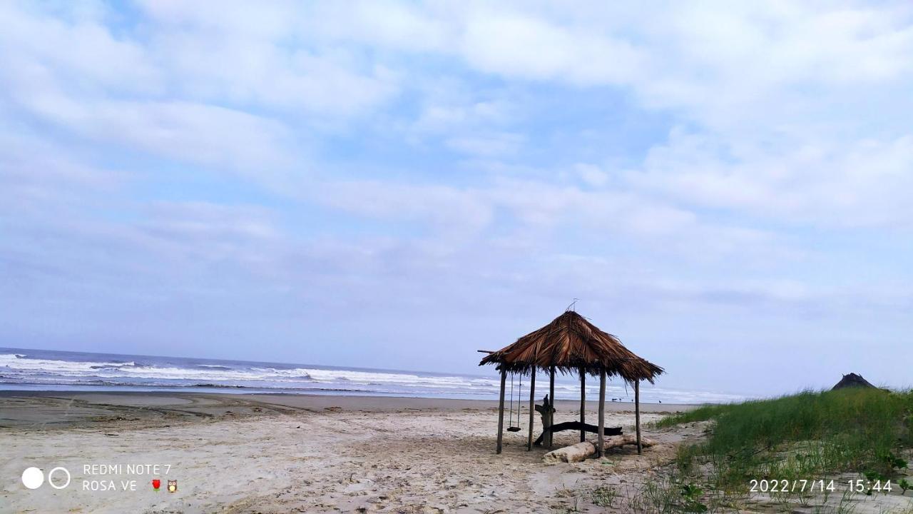 Casa De Frente Para O Mar Em Ilha Comprida Sp Extérieur photo